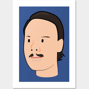 Auston Matthews Mustache Toronto Maple Leafs Posters and Art